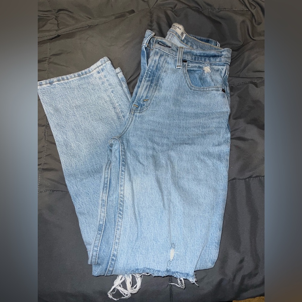 Abercrombie straight leg jeans